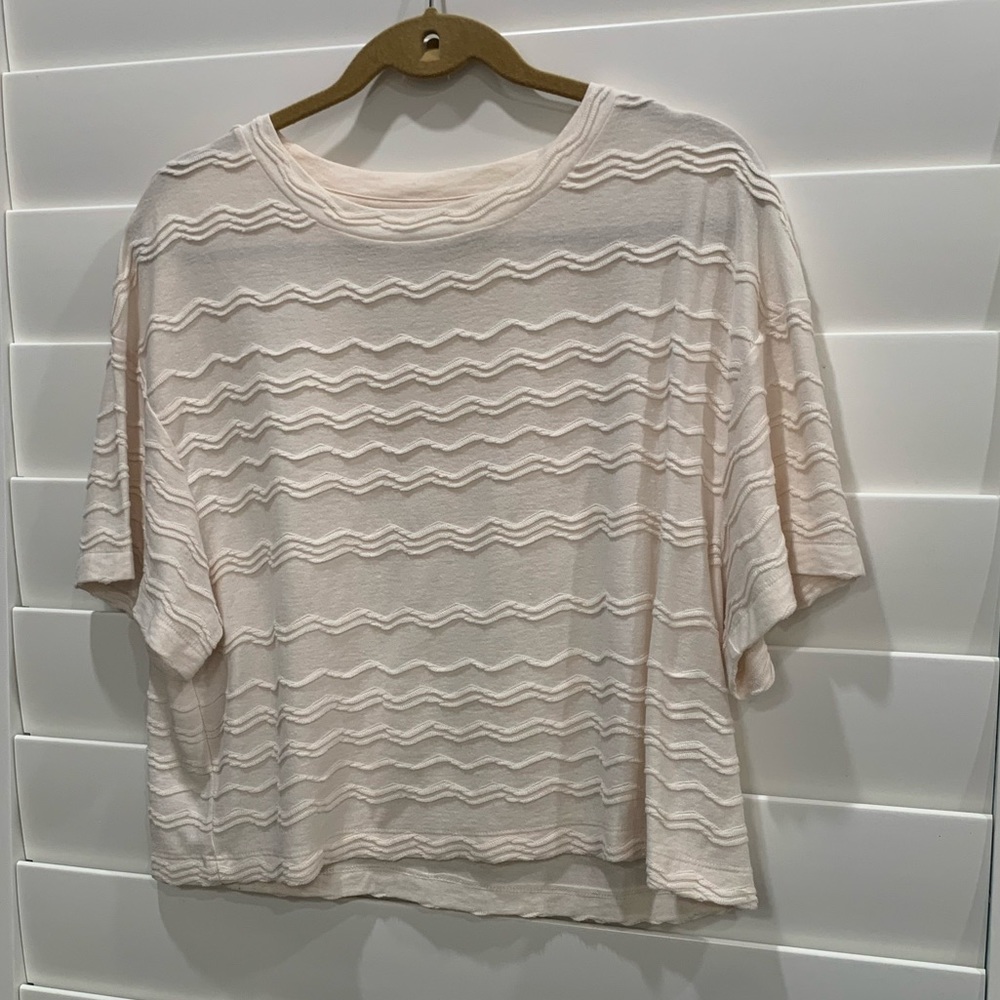 Madewell Cropped Shirt- Size M